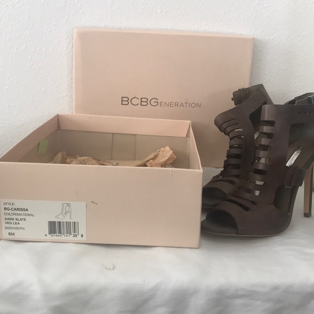 BCBGeneration Dark Slate Heels